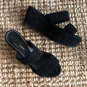 Robert Clergerie Frazzia flatform slides